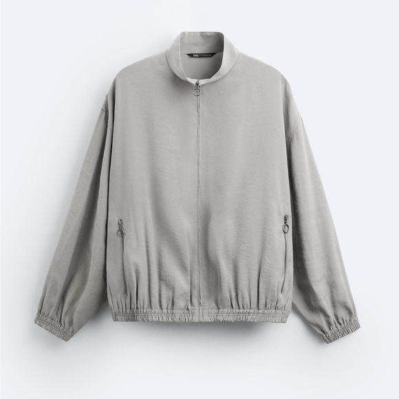 NWT Zara modal blend jacket men's, Size S-M - Picture 1 of 8